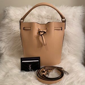 Tan F21 Bucket Bag
